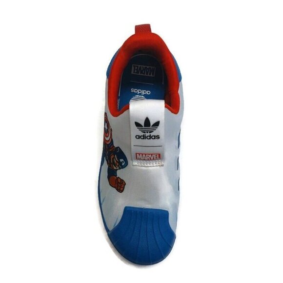 adidas Originals Superstar 360 C Slip On Shoes Marvel Captain America Size 2.5 - Picture 3 of 9